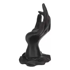 GENERICO - Mano Exhibidora de Acrílico para Anillos y Pulseras Negra