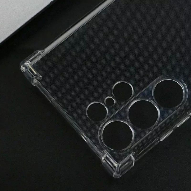 GENERICO - Funda Protector Transparente para Samsung S25 Ultra y Lentes