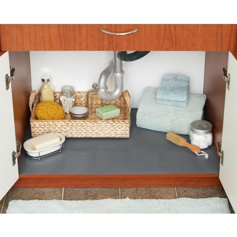 GENERICO - Lámina Antideslizante Grafito para Muebles de Cocina