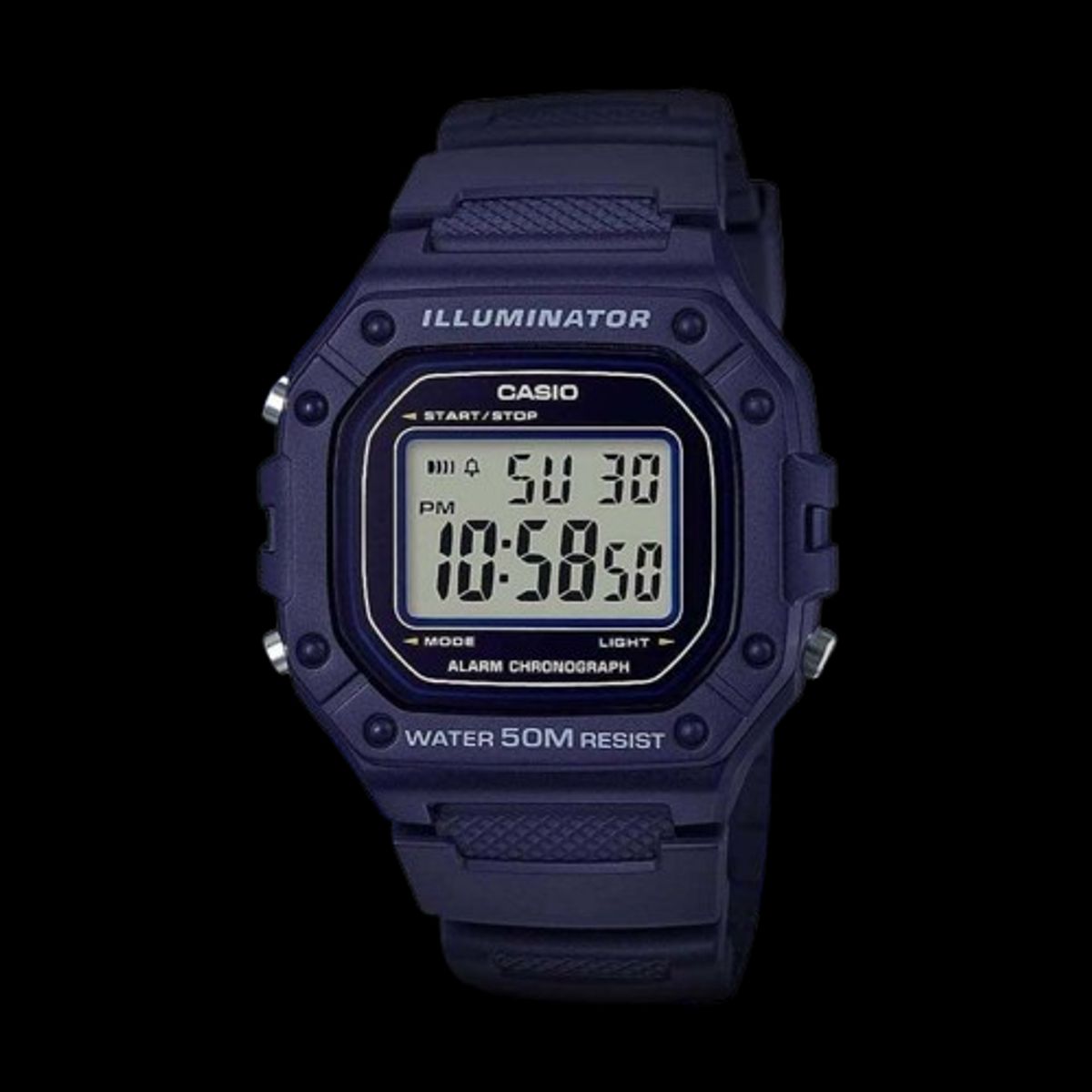 CASIO - RELOJ CASIO W218H-2A HOMBRE SPORT ILUMINATOR