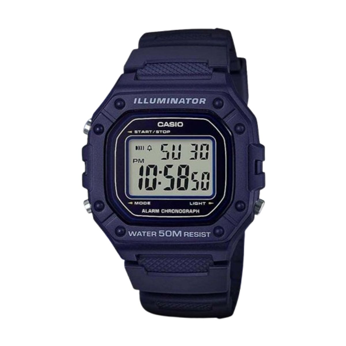CASIO - RELOJ CASIO W218H-2A HOMBRE SPORT ILUMINATOR