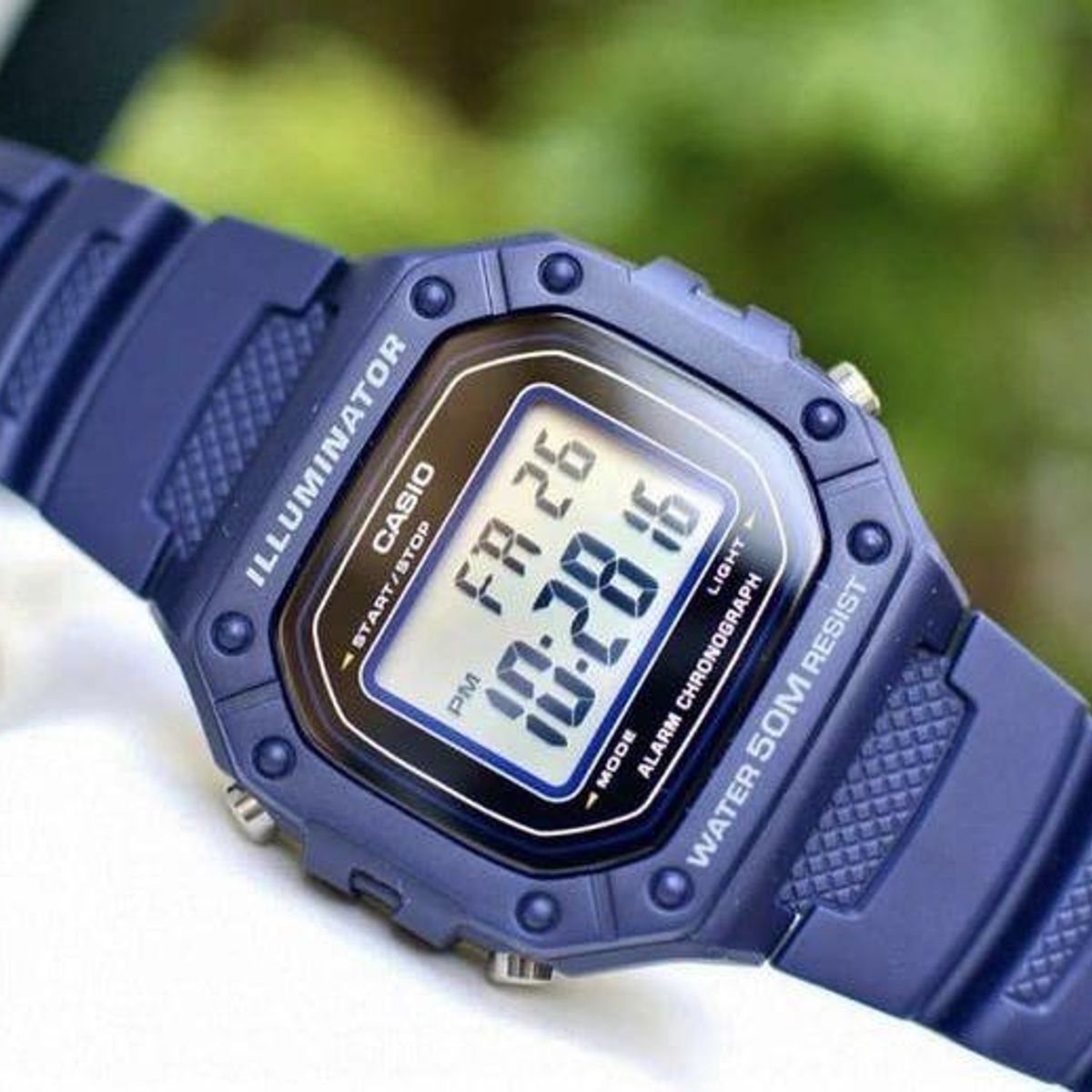 CASIO - RELOJ CASIO W218H-2A HOMBRE SPORT ILUMINATOR