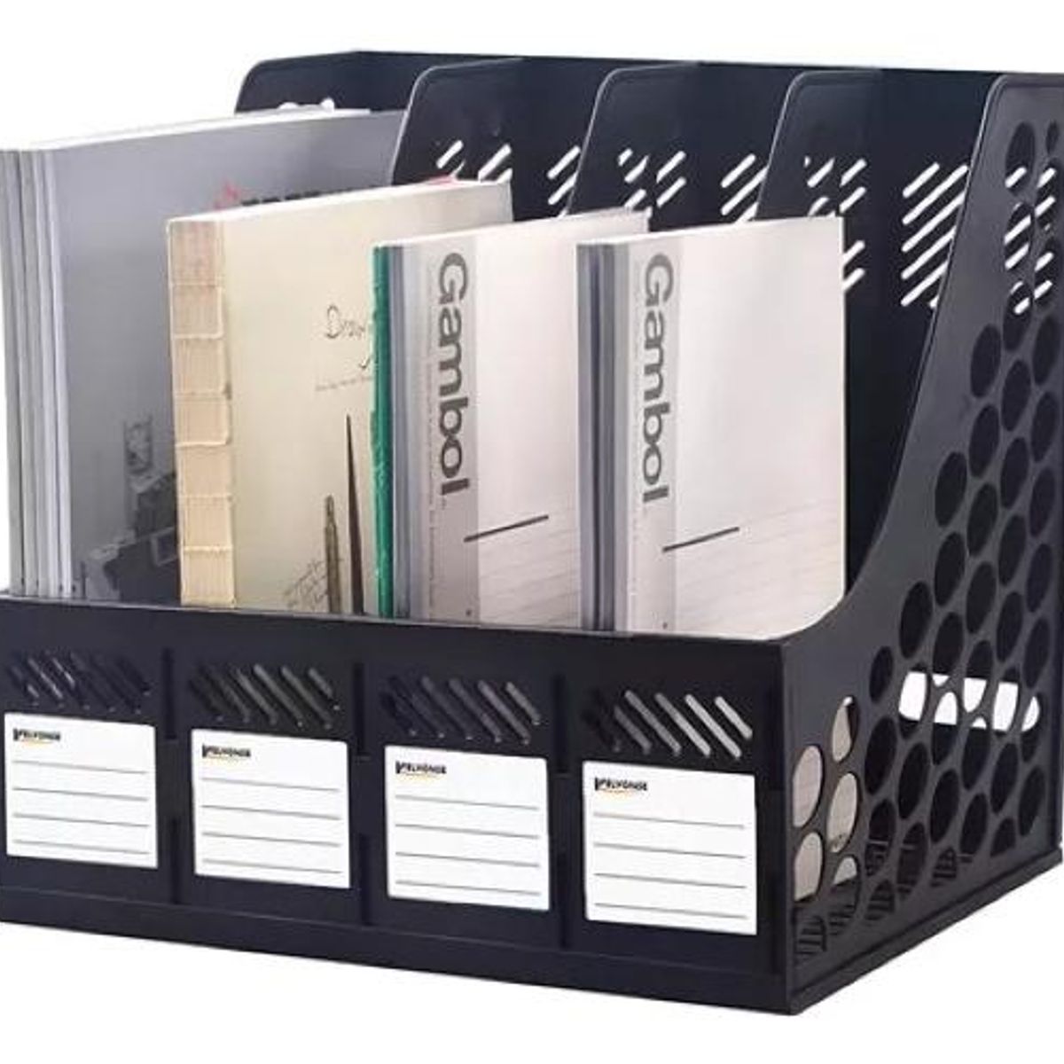 GENERICO - Organizador de escritorio con 4 compartimentos desmontable