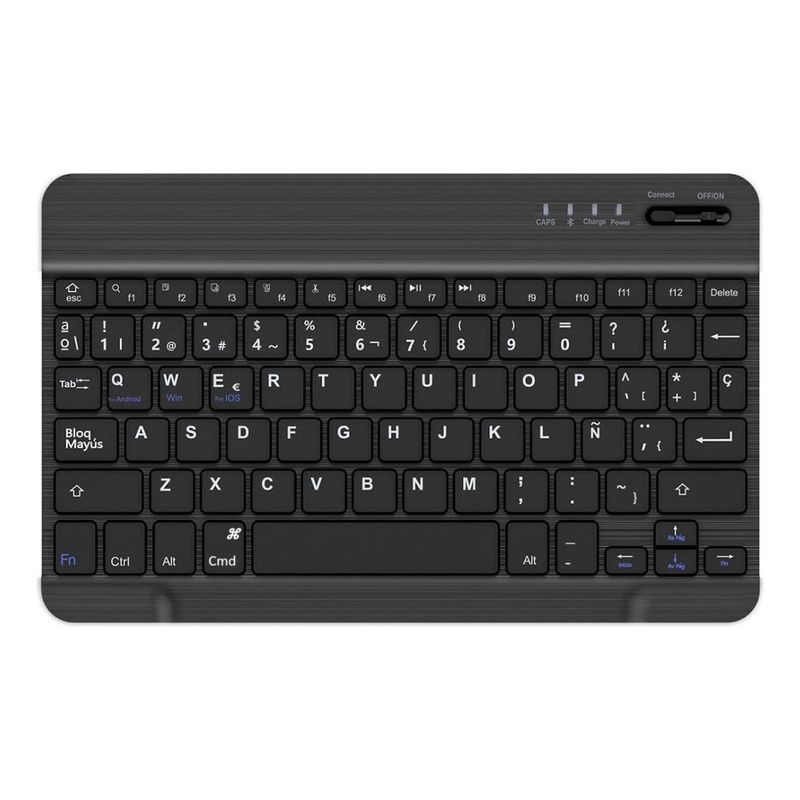 GENERICO - Teclado Bluetooth Español Compacto y Ergonomico para Tablet