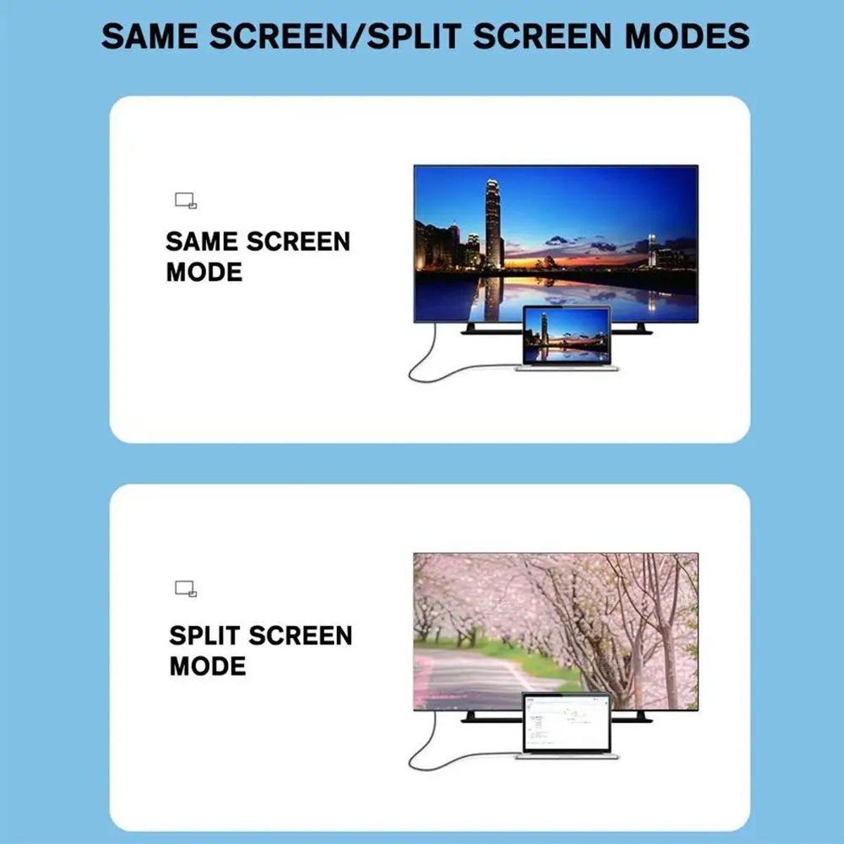 GENERICO - Cable HDMI Tipo C a HDMI Ultra 4K 60Hz 18 m Gris