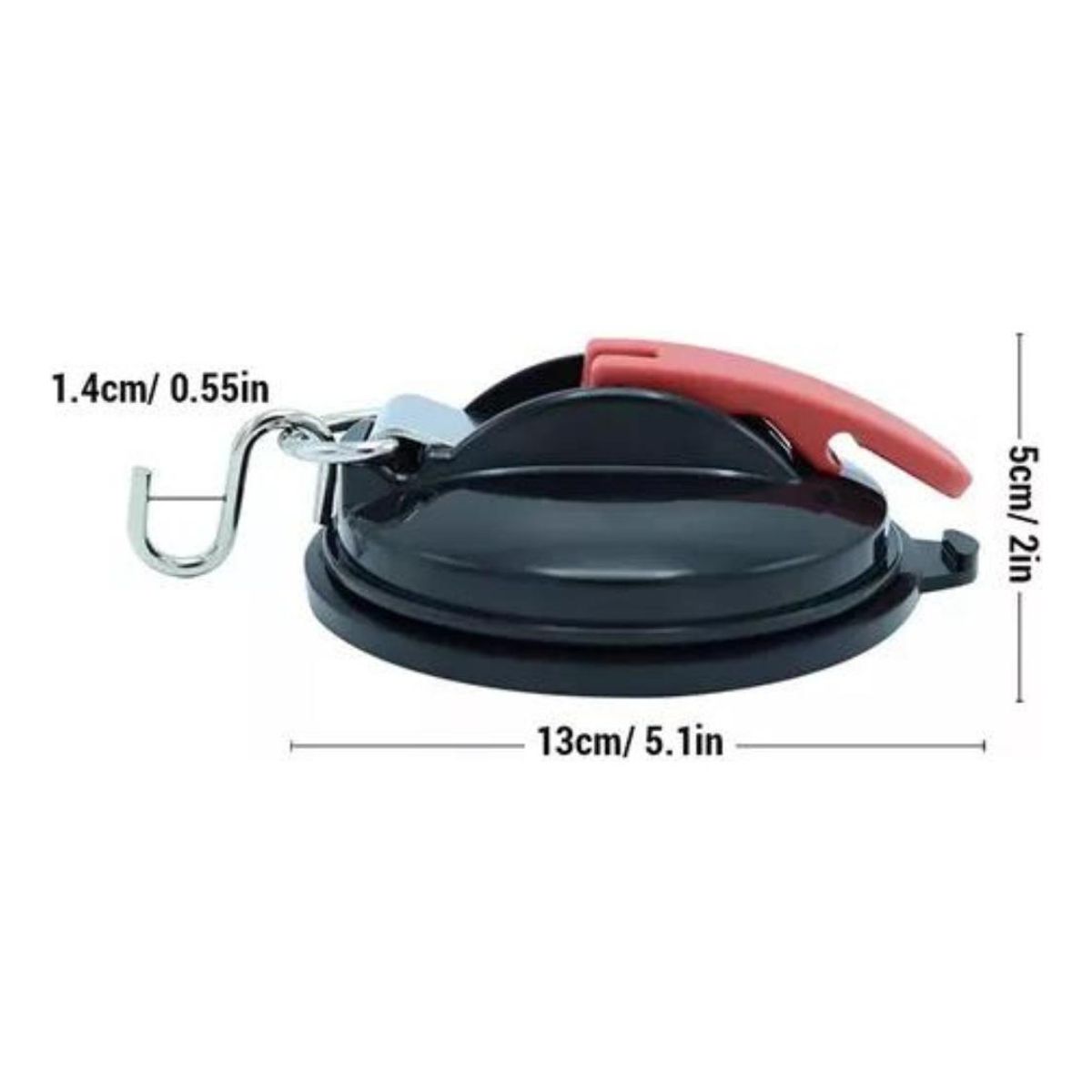 GENERICO - Ancla Portátil de Succión para Camping y Hogar Multifuncional