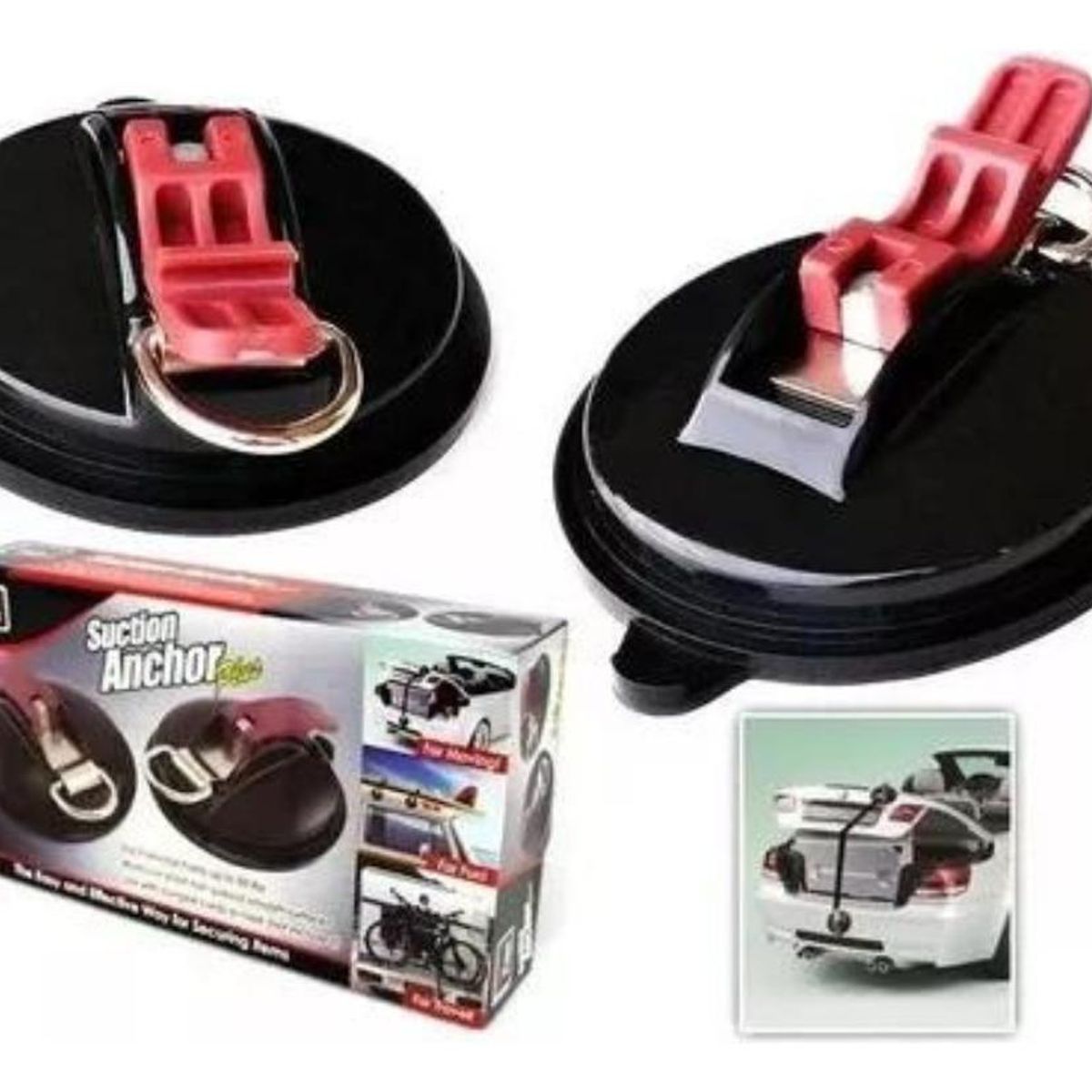 GENERICO - Ancla Portátil de Succión para Camping y Hogar Multifuncional