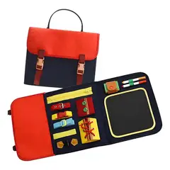 GENERICO - Tablero Sensorial Montessori para Aprendizaje Infantil