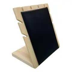 GENERICO - Exhibidor de Pulseras en Eco Cuero y Madera Negro