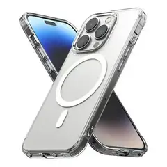 GENERICO - Funda Transparente Magnética con Carga Inalámbrica para iPhone
