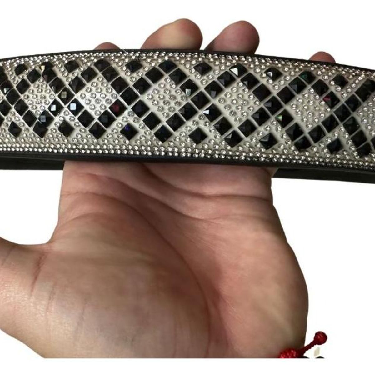 GENERICO - Funda Volante Ecocuero con Brillantes para Vehículos