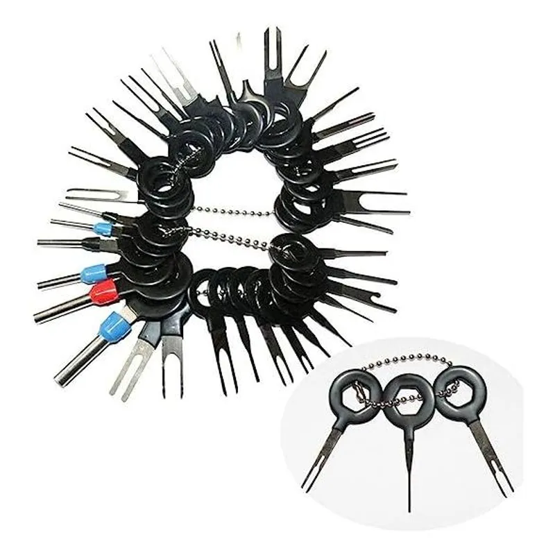 GENERICO - Extractor de Terminales 39 Piezas Duradero y Flexible