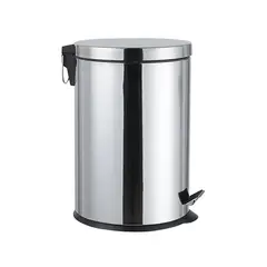 GENERICO - Basurero Acero Inoxidable capacidad 12 litros