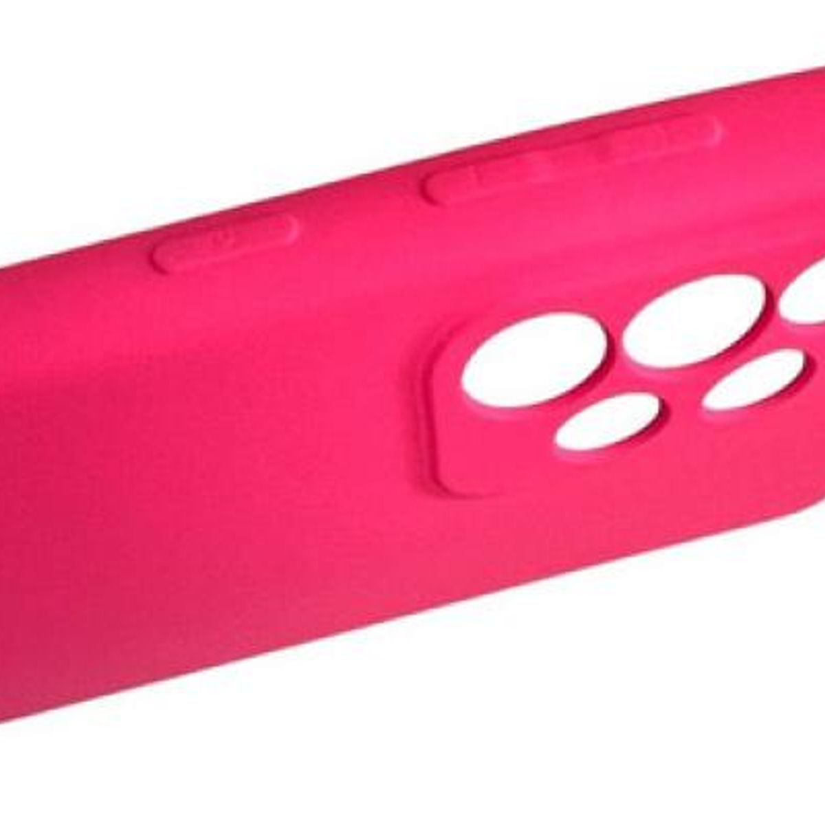 GENERICO - Funda Colgante de Silicona Colorida con Protección de Cámara