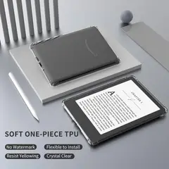 GENERICO - Funda Azul Transparente para Tu Kindle Paperwhite 11ª Gen