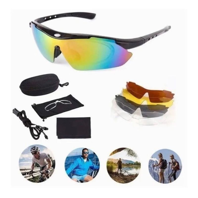 GENERICO - Lentes Multifuncionales 5 en 1 con Protección UV y Comodidad