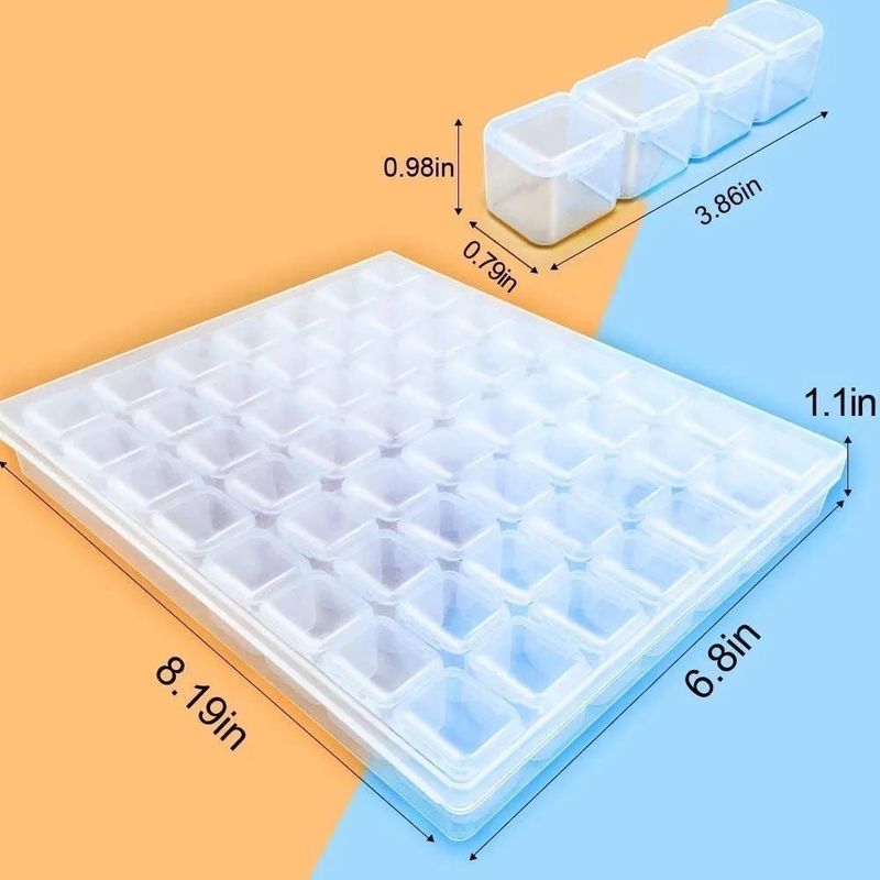 GENERICO - Caja Organizadora Transparente para Joyas y Accesorios