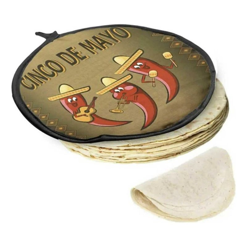 GENERICO - Funda Calentadora de Tortillas y Tacos para Comidas Calientes