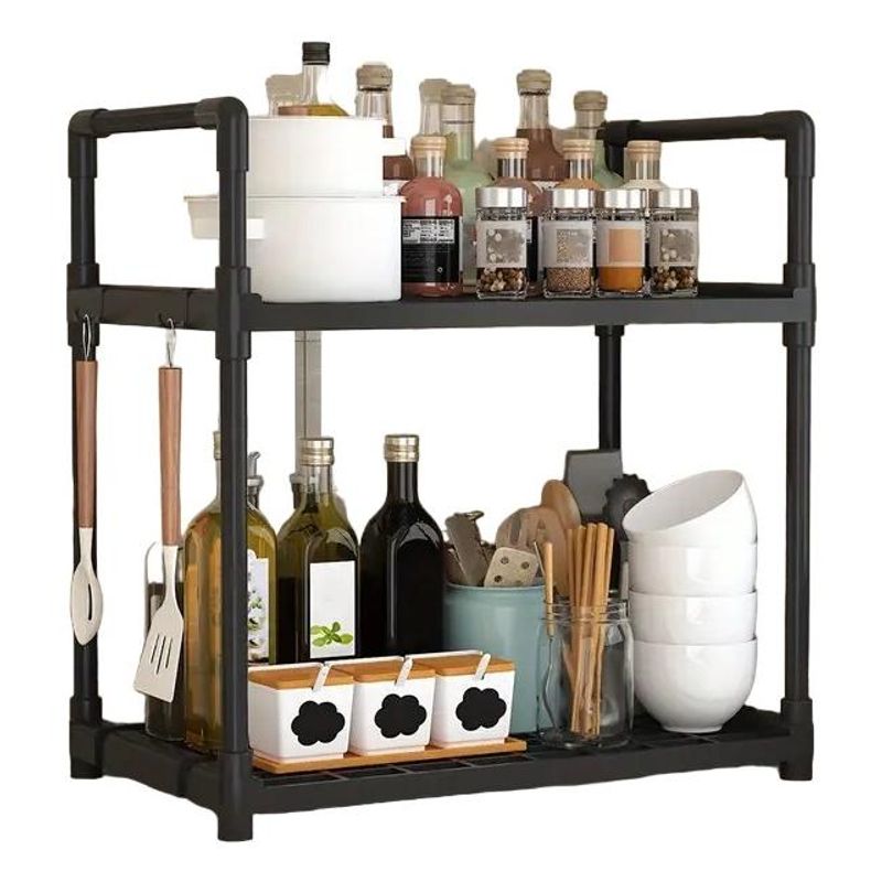 GENERICO - Estante Multifuncional de 2 Niveles para Cocina y Baño