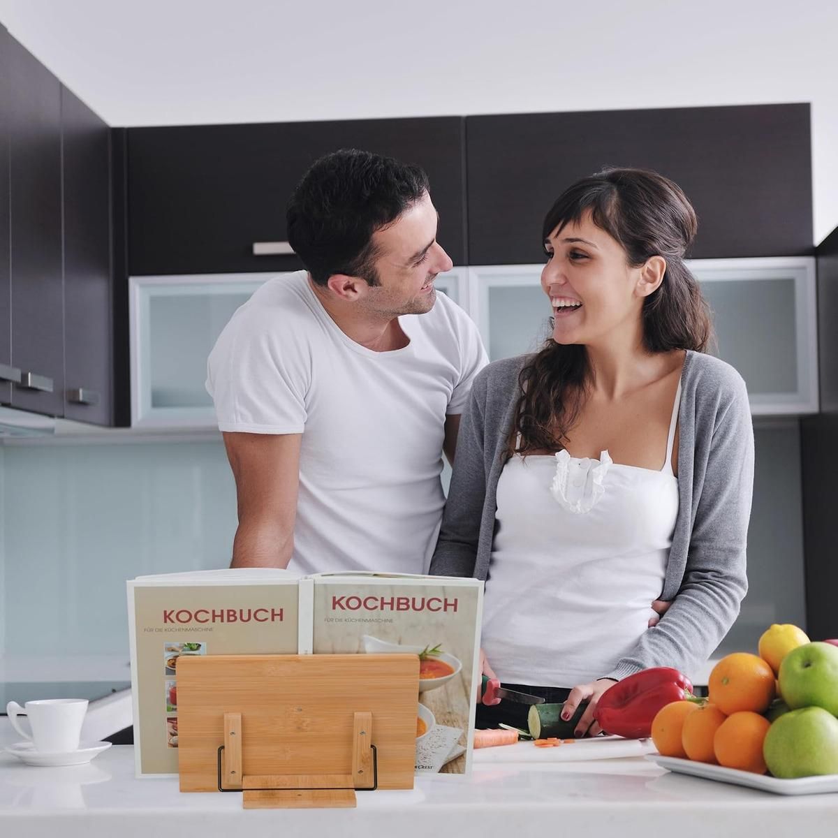 GENERICO - Bandeja de Madera Multifuncional Plegable y Ajustable