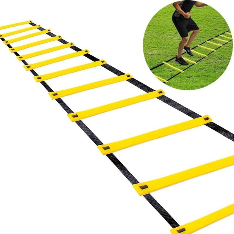 GENERICO - Escalera Pliométrica Ajustable para Agilidad y Coordinación