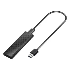 GENERICO - Adaptador SSD M2 Dual NVMe y SATA USB 30 en Aluminio