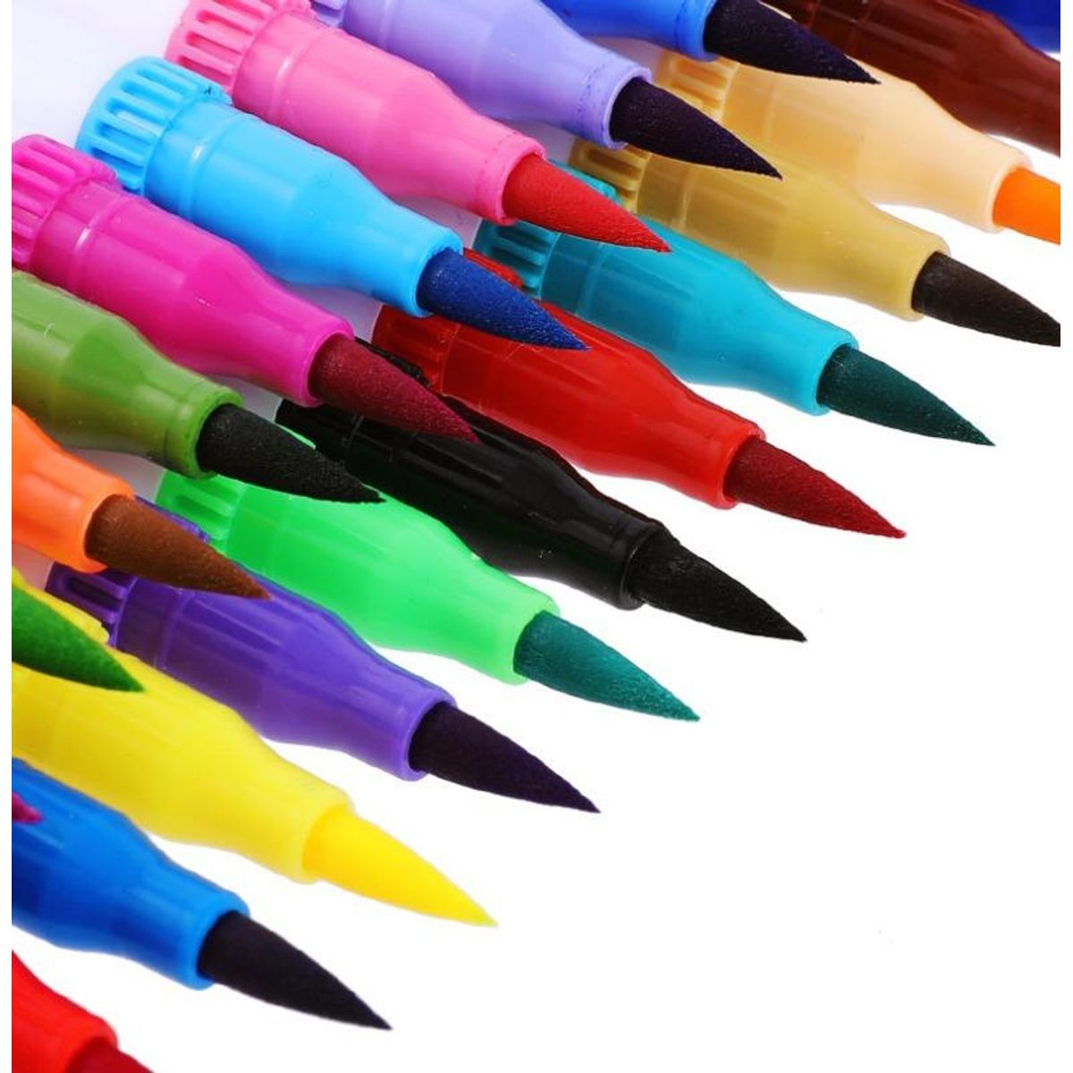 GENERICO - 80 Marcadores Doble Punta para Arte y Color Primario