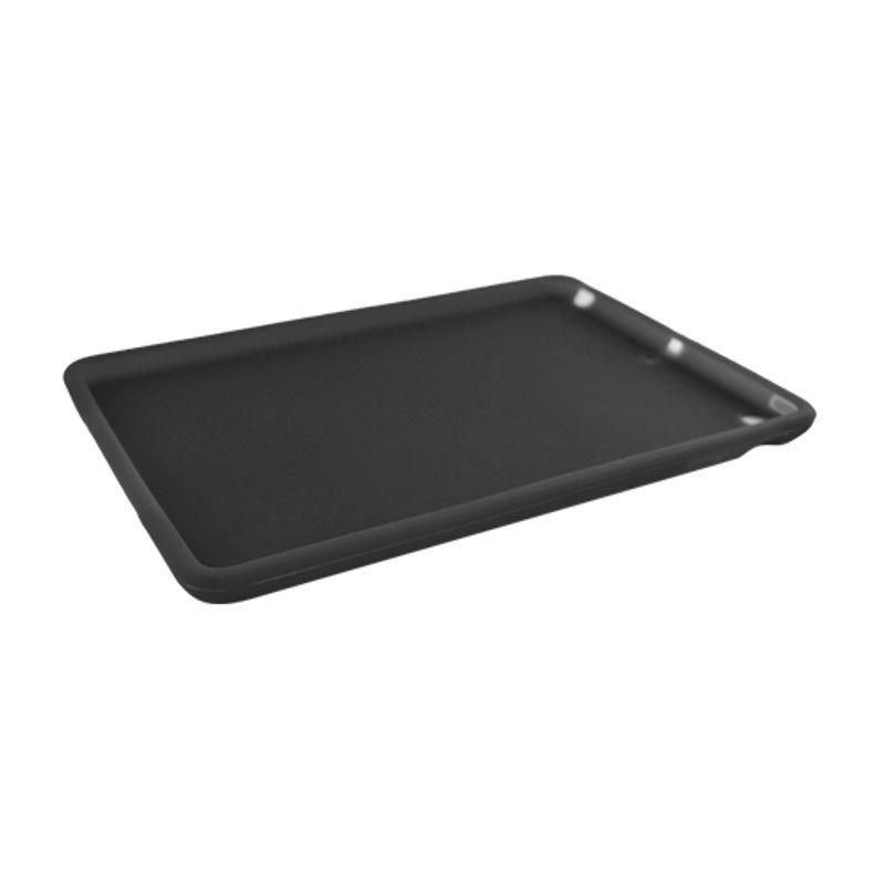 GENERICO - Funda de Silicona Negra y Transparente para iPad 4 Retina