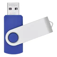 GENERICO - Pendrives USB Azul 4GB 10-pack para archivos esenciales