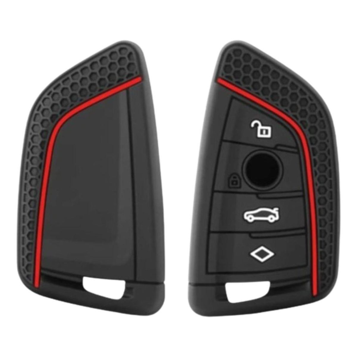 GENERICO - Funda de Silicona Ecológica para Llave BMW Alta Calidad