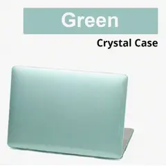 GENERICO - Carcasa Rígida Verde Transparente para MacBook 13