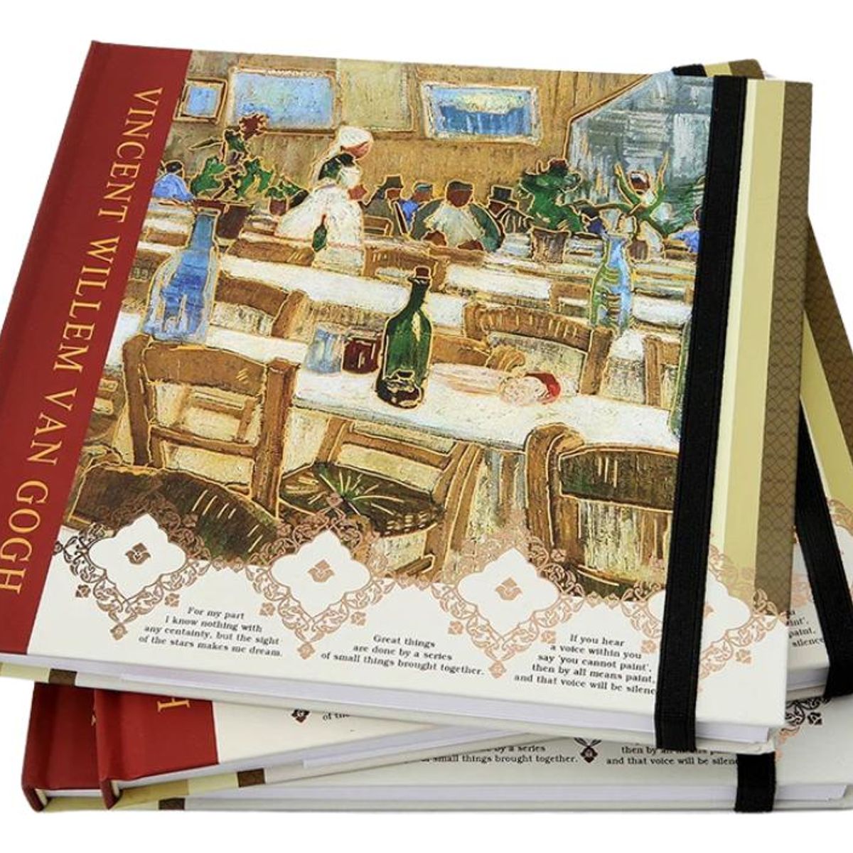 GENERICO - Croquera Dura Van Gogh 50 Hojas 160g para Artistas