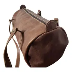 GENERICO - Bolso Deportivo de Cuero Elegante y Amplio para Gimnasio