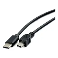 GENERICO - Cable Compacto Mini USB a USB C para Conexión Rápida 30 cm