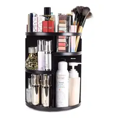GENERICO - Estuche Organizador Giratorio 360° para Cosméticos y Maquillaje