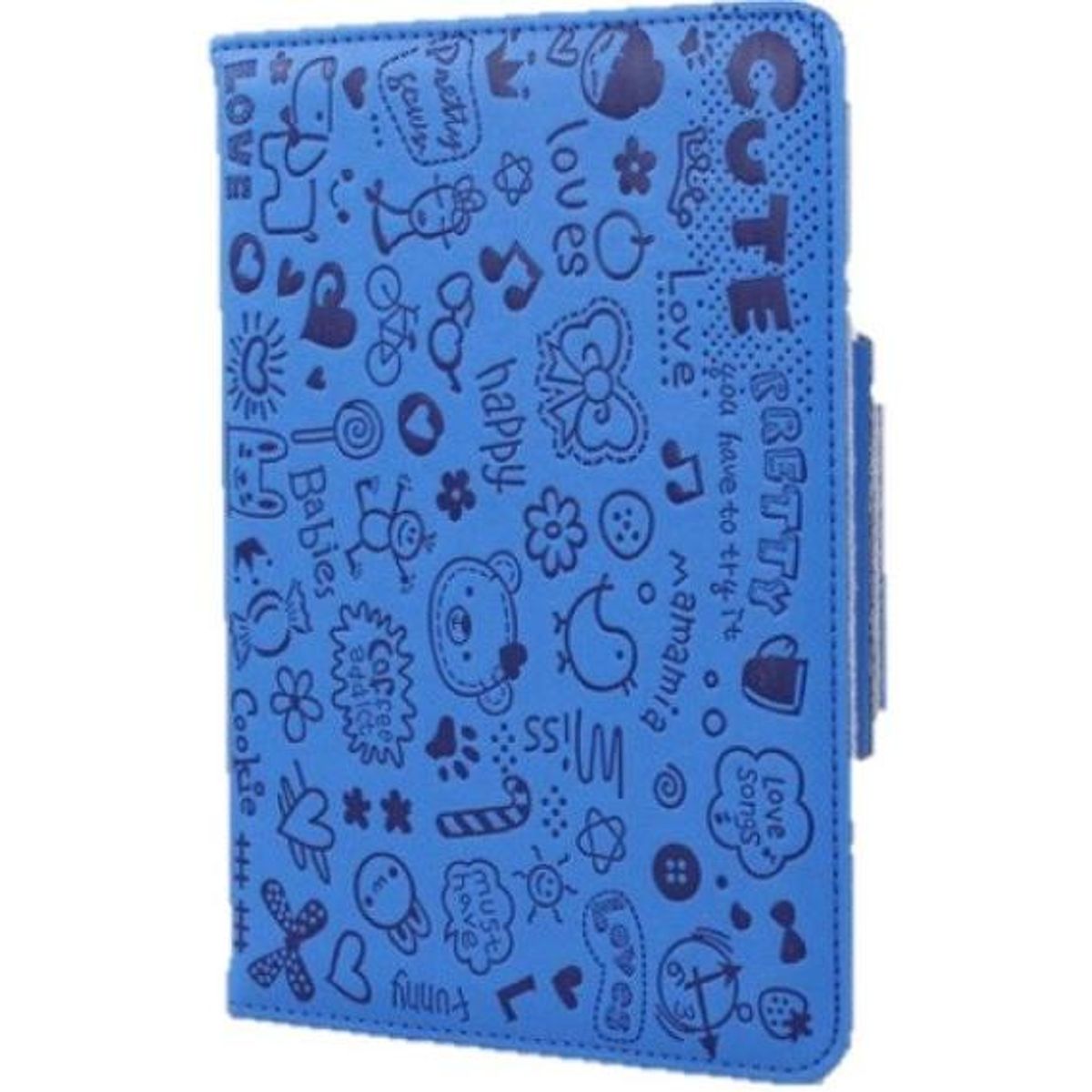 GENERICO - Estuche Libro Elegante para iPad Mini 1-2-3 con Soporte Lápiz