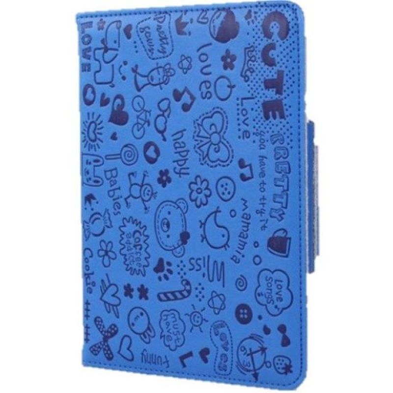 GENERICO - Estuche Libro Elegante para iPad Mini 1-2-3 con Soporte Lápiz