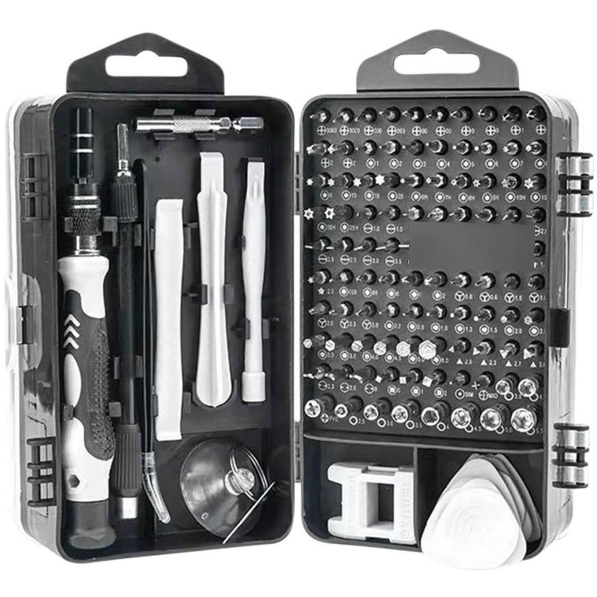 GENERICO - Kit Multifuncional de Destornilladores 115 Piezas Profesional