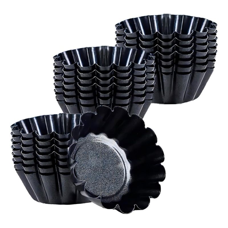 GENERICO - Molde Reutilizable para Mini Tartaletas - Pack de 24 Unidades
