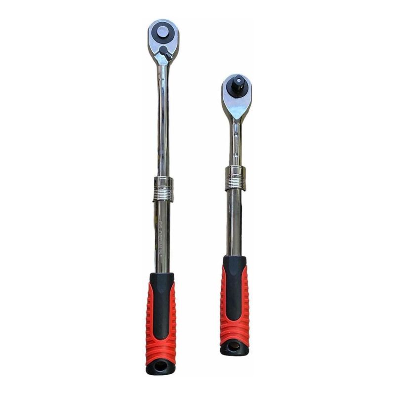 GENERICO - Llave Chicharra Telescópica Ajustable 30-43 cm Crv