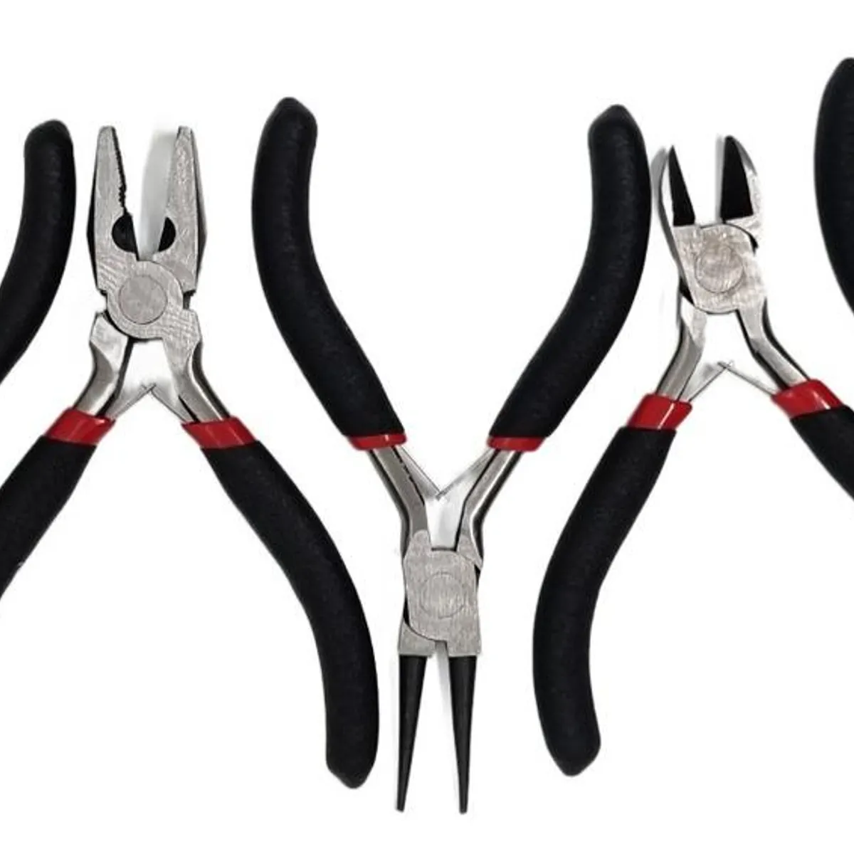 GENERICO - Set de Mini Alicates Ergonómicos para Bricolaje y Joyas