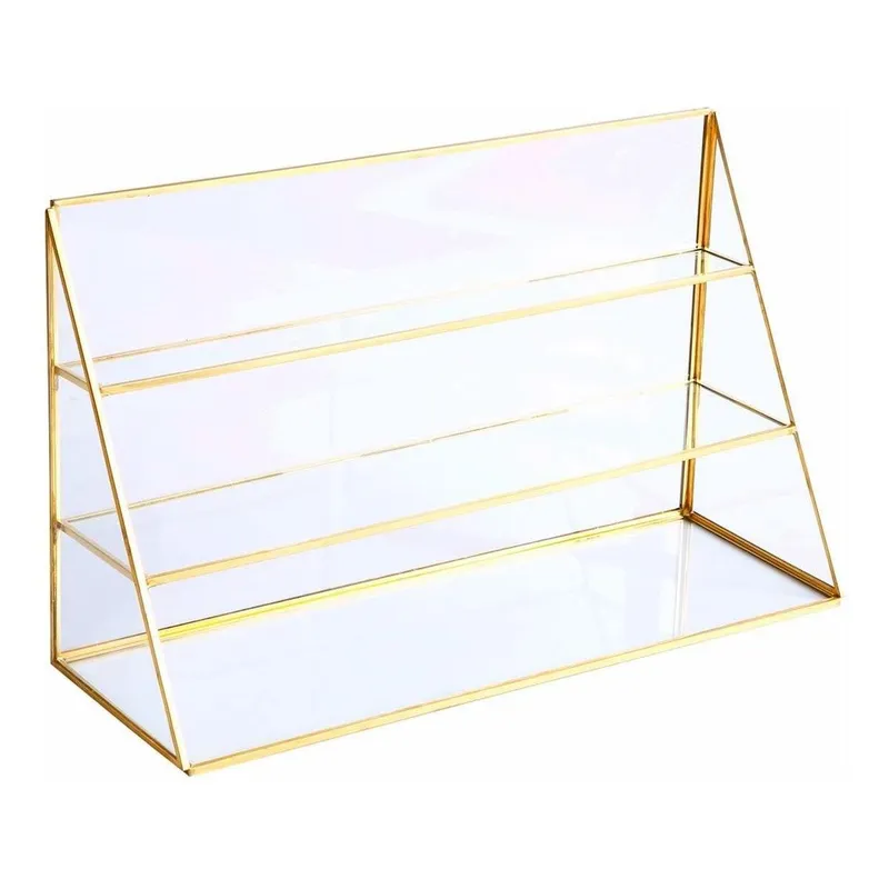 GENERICO - Organizador de Cristal para Maquillaje y Joyas Elegante