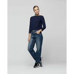 LINEATRE - Polera Mujer Iris Azul
