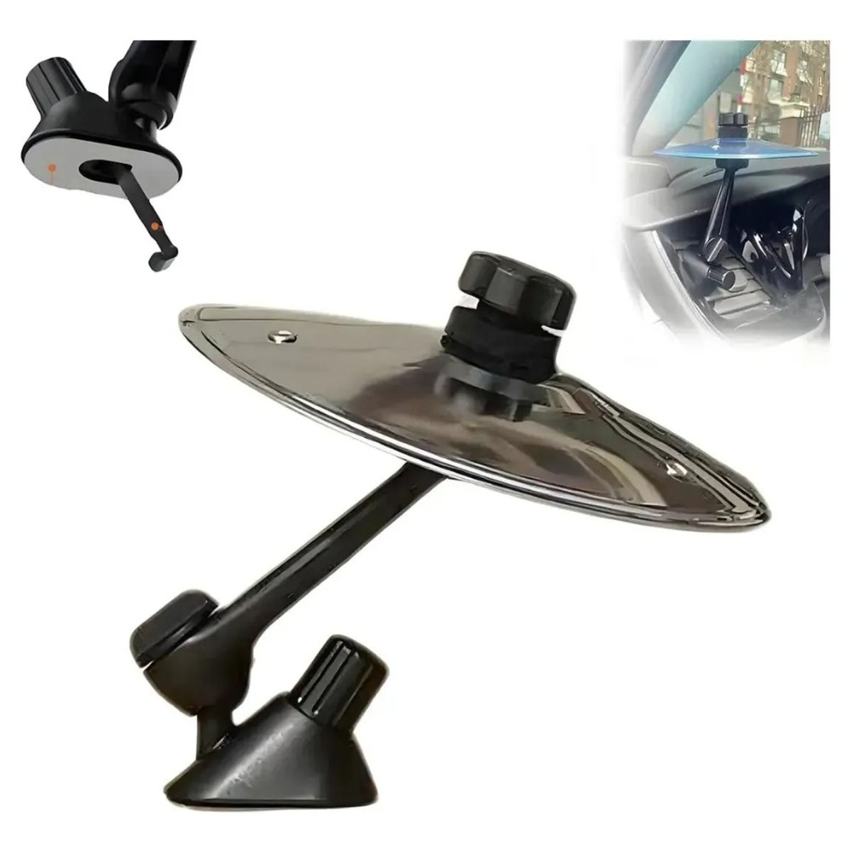 MUNDO MAGIA - Platillo De Ventilación Para Coche Mini Platillo De Choque