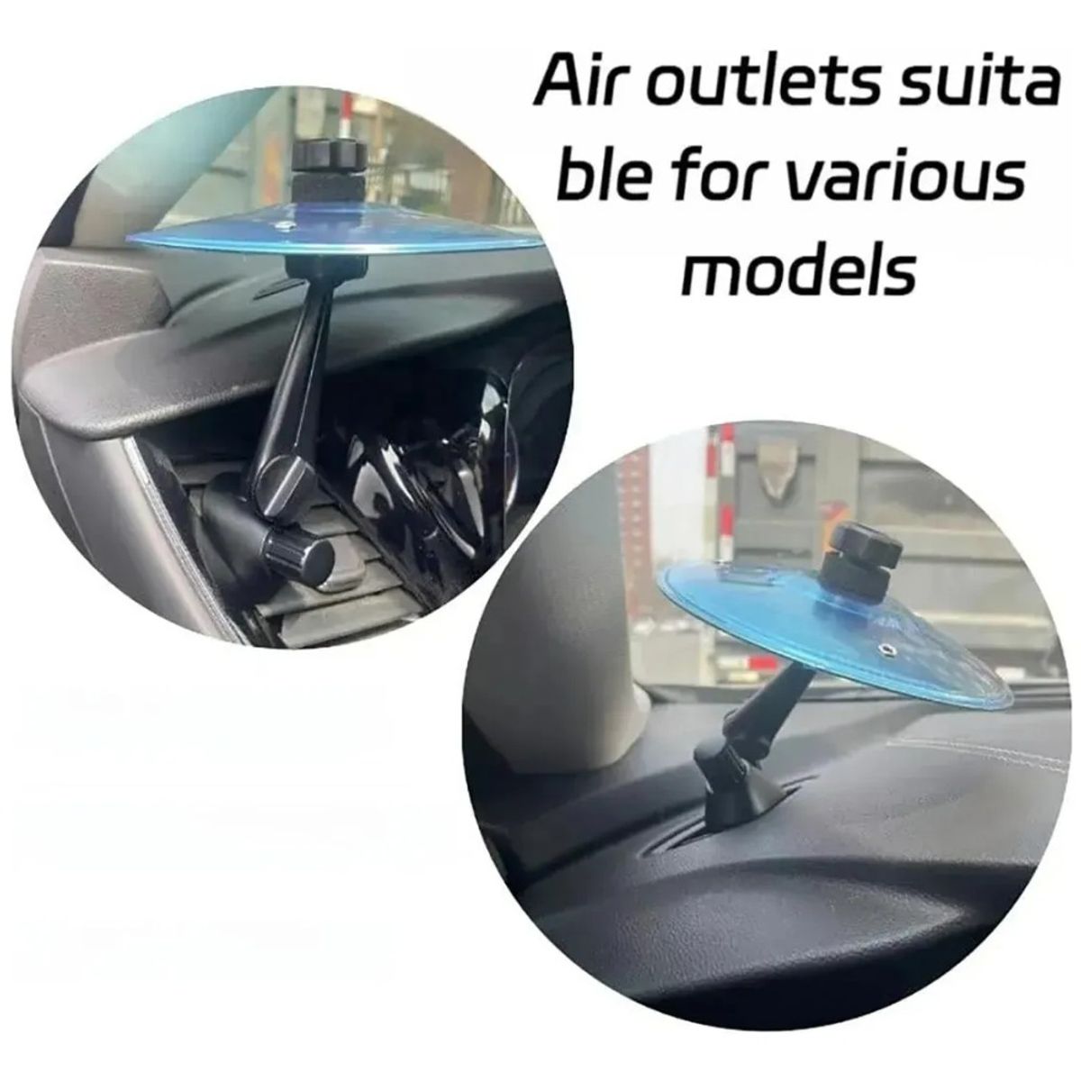 MUNDO MAGIA - Platillo De Ventilación Para Coche Mini Platillo De Choque