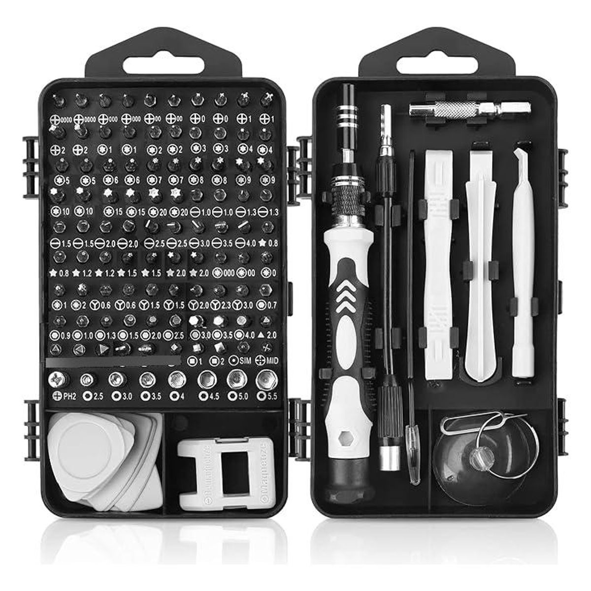 GENERICO - Juego Profesional de Herramientas para Reparación Móvil 115 Piezas