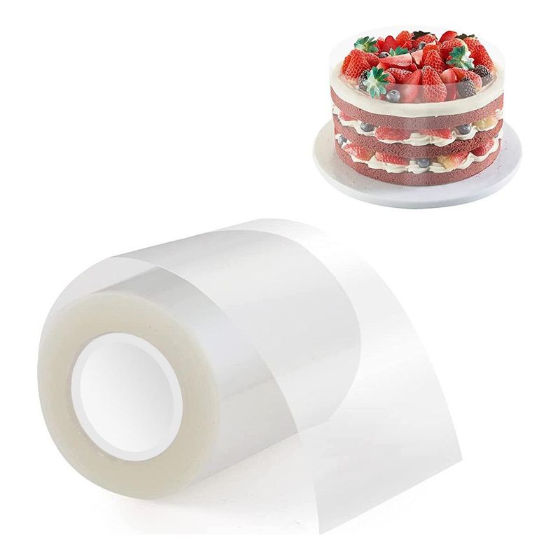 GENERICO - Rollo de Acetato Transparente para Decoración de Pasteles