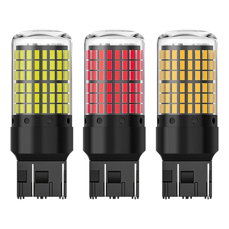 GENERICO - Bombillas LED T20 7443 de Alto Brillo y Bajo Consumo