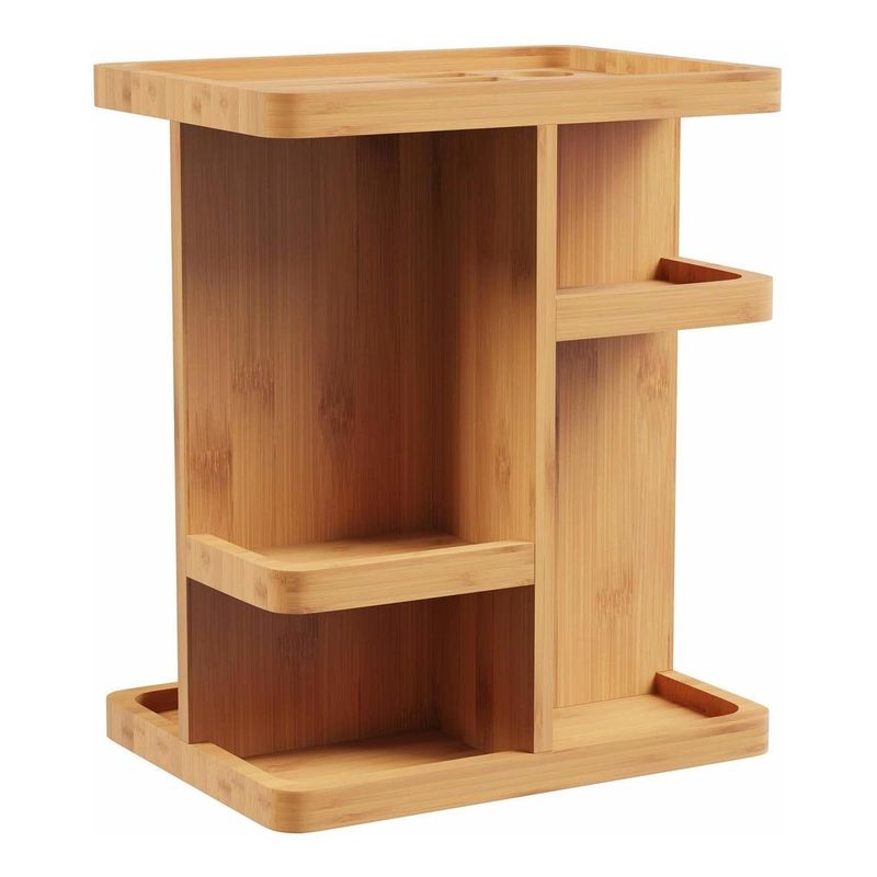 GENERICO - Organizador Rotativo Compacto de Maquillaje Ecológico