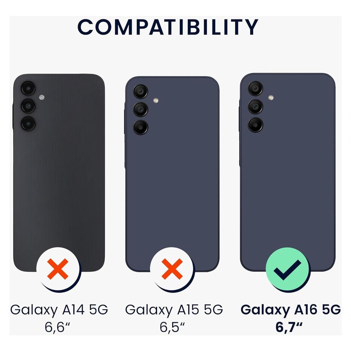 GENERICO - Funda Reforzada Antishock Con Anillo Magnético Para A16 4G5G